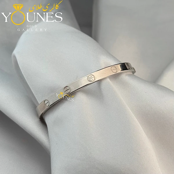 النگو طلا لاو کارتیر سفید